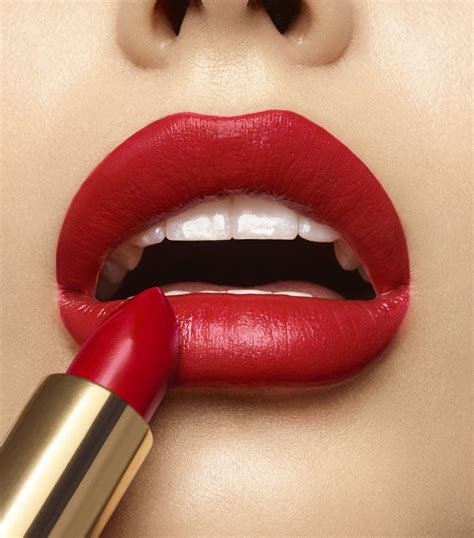 ysl red lipstick rouge pur couture|ysl rouge pur couture commercial.